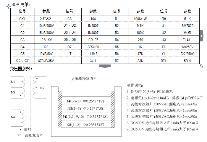 SM7022变压器