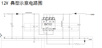 12v典型示意电路图