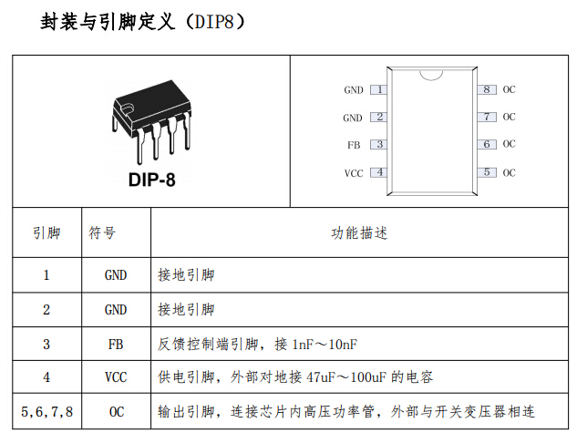 DK125管脚定义图