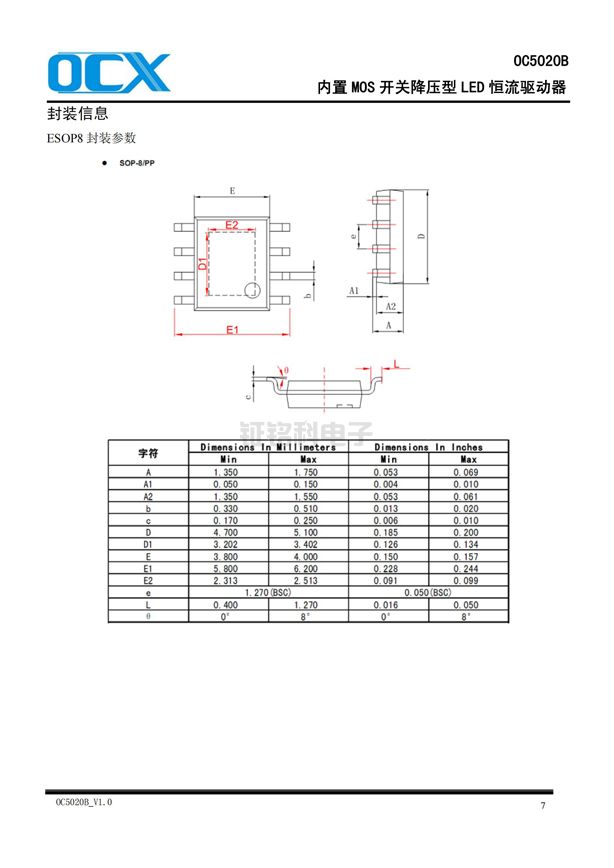 OC5020B